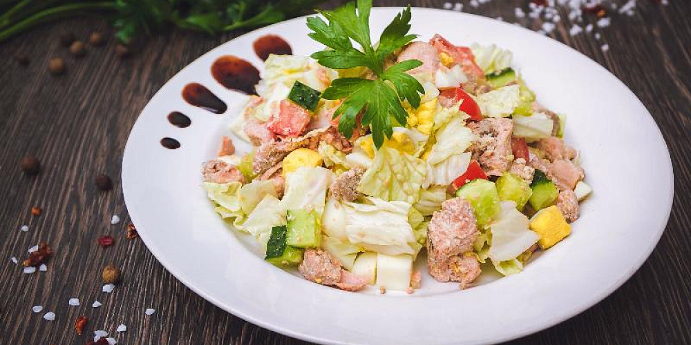 Салат Амур. Вкуснейший салат от Сдобной деревни. 