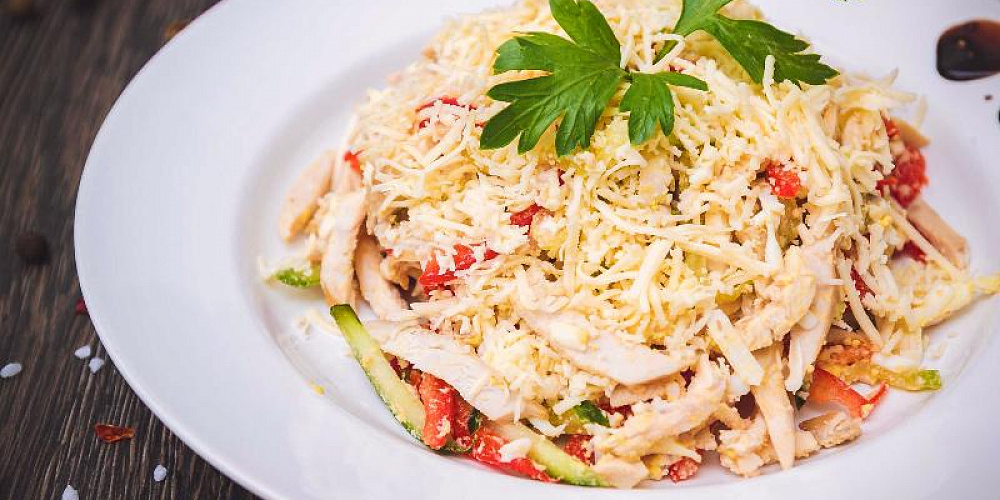 Салат Королевский. Вкуснейший салат от Сдобной деревни. 