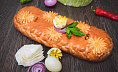 Пирог сдобный с капустой и яйцом. Доставка по Челябинску. Купить этот пирог в Сдобной деревне.