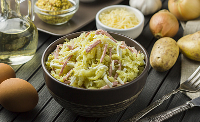 Салат Охотничий. Вкуснейший салат от Сдобной деревни. 