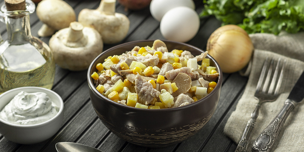 Салат Мечта. Вкуснейший салат от Сдобной деревни. 