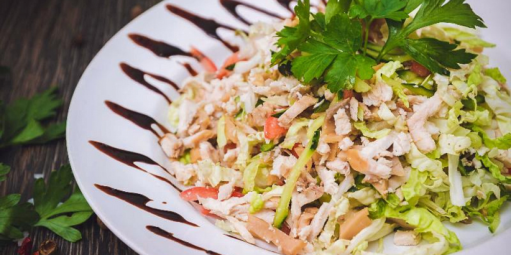 Салат Валенсия. Вкуснейший салат от Сдобной деревни. 