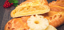 Пирог с ананасом