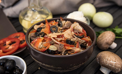 Салат Уралочка. Вкуснейший салат от Сдобной деревни. 