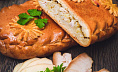 Пирог сдобный с курицей и картофелем. Доставка по Челябинску. Купить этот пирог в Сдобной деревне.