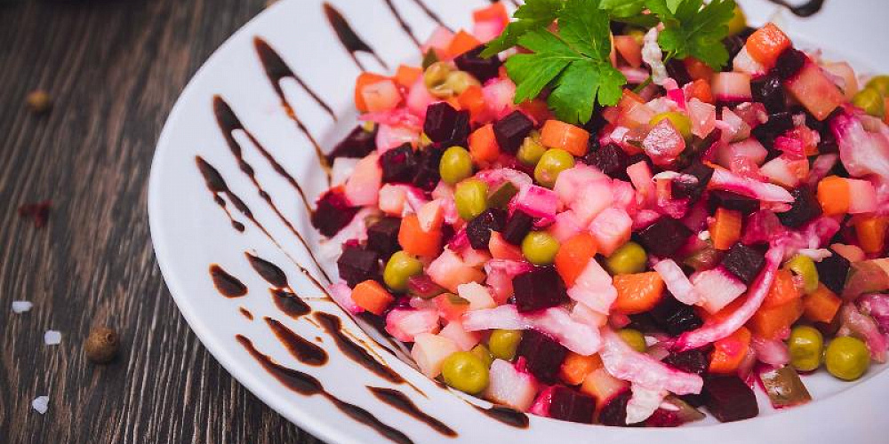 Салат Винегрет. Вкуснейший салат от Сдобной деревни. 